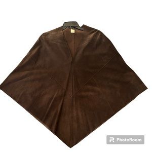 Theory suede poncho